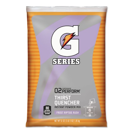 Gatorade Original Powdered Drink Mix, Riptide Rush, 51oz Packets, PK14 PK 33672